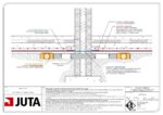 TD-JUTA.GP-TF.023 - Ground Bearing Slab - Internal Wall Detail - Radon Sump + Membrane Below Slab